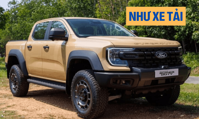 Ford tung Ranger 'bản tải nặng': Tải trọng 3,5 tấn như xe tải, không có đối thủ khi về Việt Nam