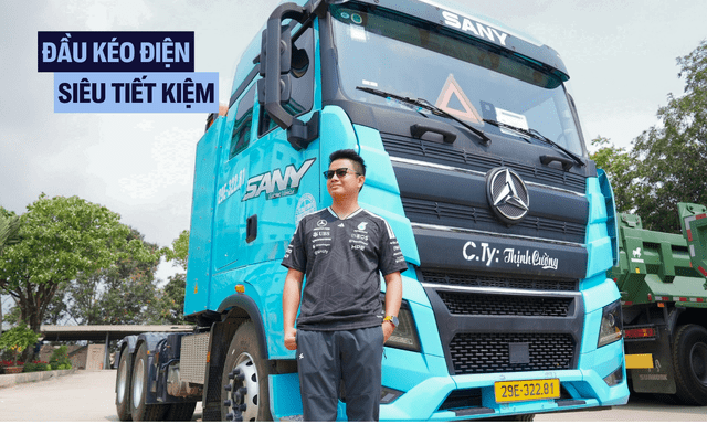 ‘Soi’ đầu kéo điện nhiều số 1 tại Việt Nam: 1 lần sạc mất 1 tiếng, đi Hà Nội - Hải Phòng tốn chỉ hơn 1 triệu