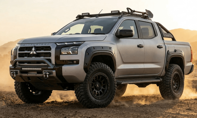 Mitsubishi Triton nhá hàng bản mới cho người thích địa hình khắc nghiệt: Động cơ giữ nguyên nhưng nâng cấp dàn gầm, lốp chuyên dụng