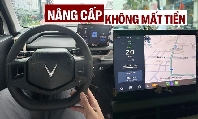Chủ xe VinFast VF 3 lô đầu nâng cấp xe như bản mới: ‘Lái chắc tay, nghe nhạc hay hơn, Apple CarPlay được miễn phí’ 