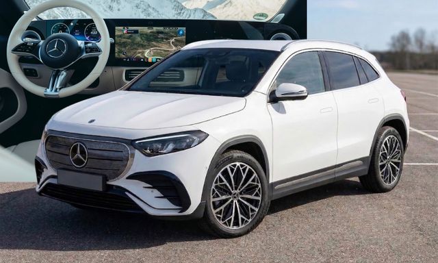 Mercedes-Benz GLA đời mới lộ nội thất với cặp màn hình khủng cùng tầm vận hành ‘chỉ’ chưa tới 500km/sạc
