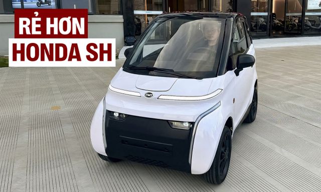 Ô tô điện Việt Nam giá từ 148 triệu đồng sắp ra mắt: Tháo pin như xe máy, sạc được tại nhà, chạy gần 10 vòng Hồ Tây mới hết pin