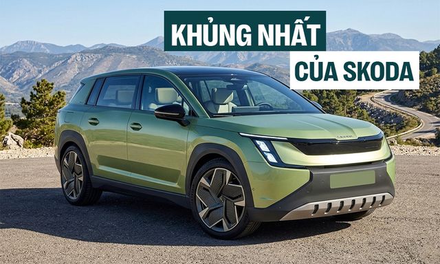 Skoda Peaq - SUV khủng nhất của hãng được hé lộ bộ ảnh mới cùng thông số: Lớn hơn Kodiaq, cấu hình 5-7 chỗ, chạy hơn 600km/sạc