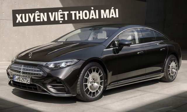 Mercedes-Benz EQS 2026 mới ra mắt này xuyên Việt không phải nghĩ: Đầy điện dư sức chạy TP.HCM - Quảng Ngãi, cắm 10 phút chạy thêm 320km