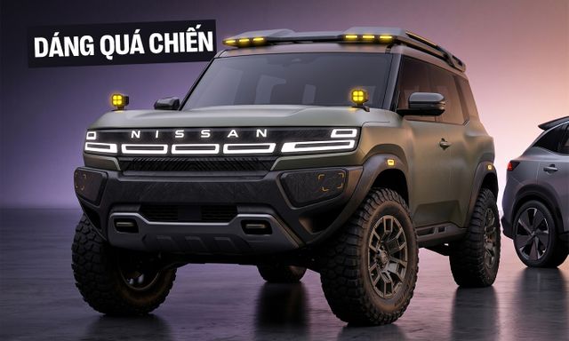 Nissan ‘nhá hàng’ 2 SUV mới: Có mẫu hầm hố hơn Land Cruiser FJ, logo phát sáng, có thể có động cơ điện
