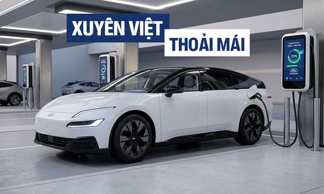 Ford rục rịch làm lại xe điện 7 chỗ: Dáng như tàu cao tốc, chạy gần 900km/sạc, cắm nhanh 6 phút đủ chạy Hà Nội - Thanh Hóa