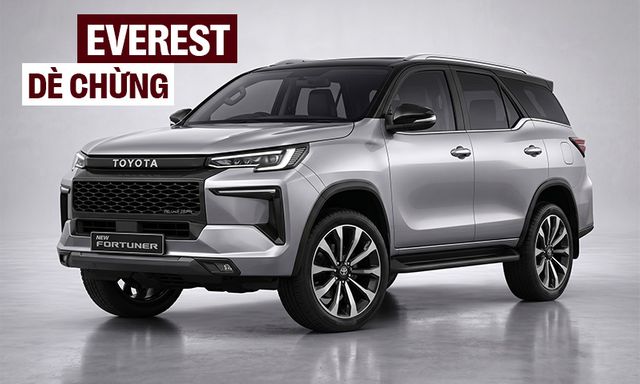 Xem trước Toyota Fortuner đời mới sắp ra mắt: Khung gầm, nội thất xịn như Land Cruiser Prado, máy dầu 3.0L, ADAS nâng cấp?