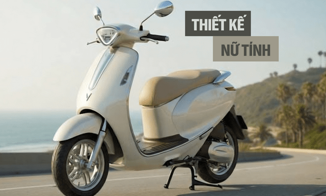 VinFast lộ xe máy điện mới: Động cơ điện không đặt ở bánh sau, gây chú ý với thiết kế đầy nữ tính