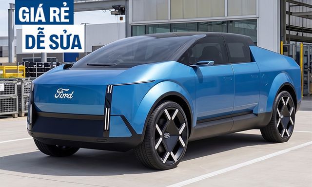 Ford tiết lộ thêm về bán tải điện giá rẻ sắp ra mắt: Nội thất rộng hơn cả Toyota RAV4, ít linh kiện, dễ sửa khi hỏng