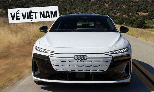 Audi S6 úp mở lần đầu ra mắt Việt Nam: Dáng Sportback chất chơi, mạnh hơn Porsche Taycan tiêu chuẩn, đầy bình đủ chạy Hà Nội - Huế