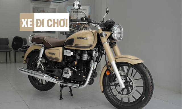 Mô tô cho dân chơi Honda CB350C về Việt Nam: Máy to hơn SH 350i, nguồn gốc nhập khẩu khiến nhiều người bất ngờ