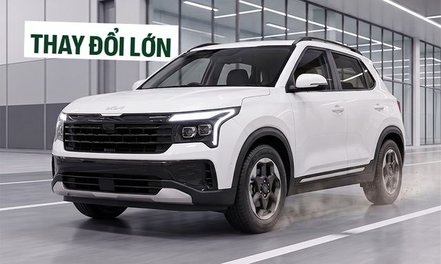 Kia Sonet đời mới lộ diện rõ nét hơn trên đường với thay đổi lớn nhất từ thiết kế đầu xe và khung gầm