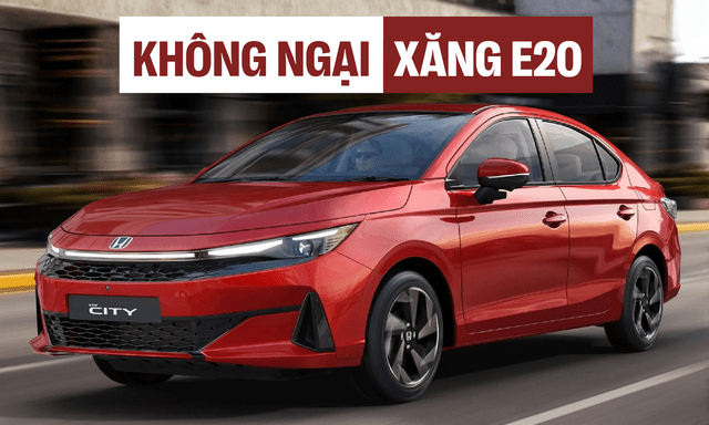 Honda City 2026 có bản dùng được cả xăng E20, tuy nhiên khó về Việt Nam vì lý do quen thuộc