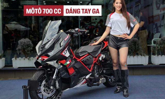 'Siêu phẩm' mô tô Italjet Dragster 700 mở bán tại Việt Nam: Giá gần bằng VF 5, có sẵn camera hành trình trước sau, hệ thống treo lấy cảm hứng từ MotoGP