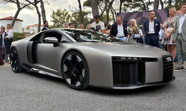 Audi Nuvolari - Siêu xe mới thế chỗ R8, động cơ hybrid cắm sạc gần 1.000HP, nút bấm trong nội thất đếm trên đầu ngón tay