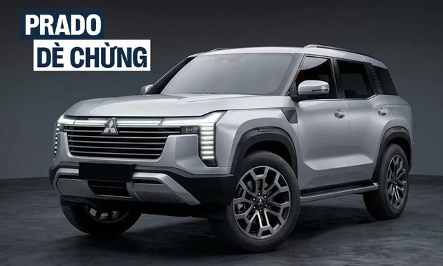 Xem trước Mitsubishi Pajero đời mới cận kề ngày ra mắt: Dáng gần giống Destinator nhưng trau chuốt hơn, sẽ dùng gầm rời, máy hybrid cạnh tranh Prado