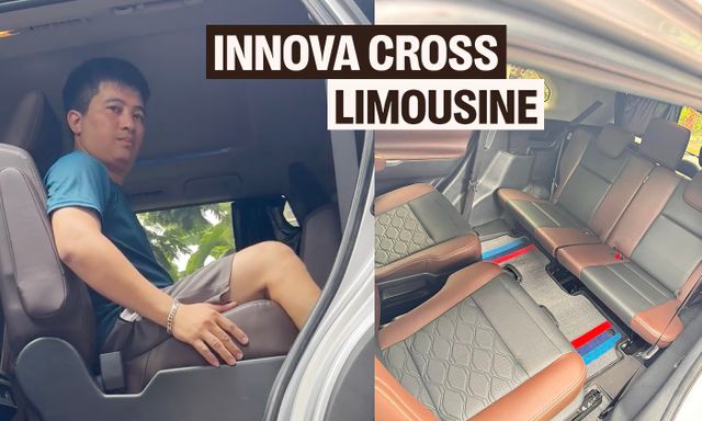 Chủ xe Toyota Innova Cross tự làm ghế cơ trưởng xoay 180 độ: Tốn 3 triệu đồng, mất 2 ngày thiết kế và thi công, trông như limousine cỡ nhỏ