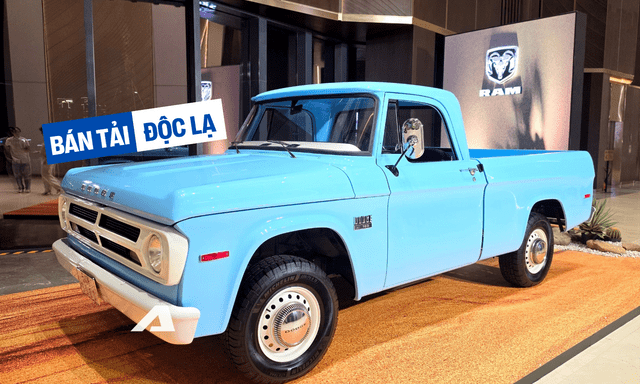 Soi hàng hiếm bán tải Dodge D200 tại TP.HCM: Lăn bánh chỉ khoảng 60.000 km, nhìn như mới đập thùng dù trải qua hơn nửa thế kỷ