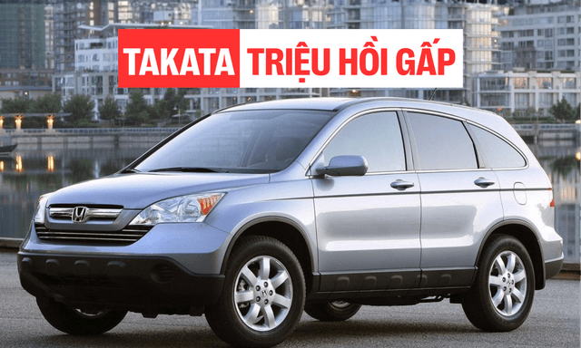 Khoảng 137.000 xe tại Việt Nam triệu hồi vì lỗi túi khí Takata: Từ xe Nhật đến xe Mỹ, vẫn còn hơn 50.000 xe vẫn chưa được thay túi khí mới