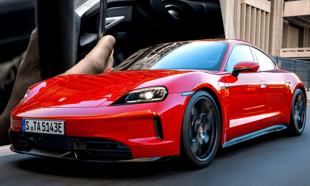 Porsche Taycan 2027 ra mắt: Dễ khiến dân chơi xiêu lòng với hộp số giả lập 8 cấp, bộ pin lớn hơn, AI thông minh hơn