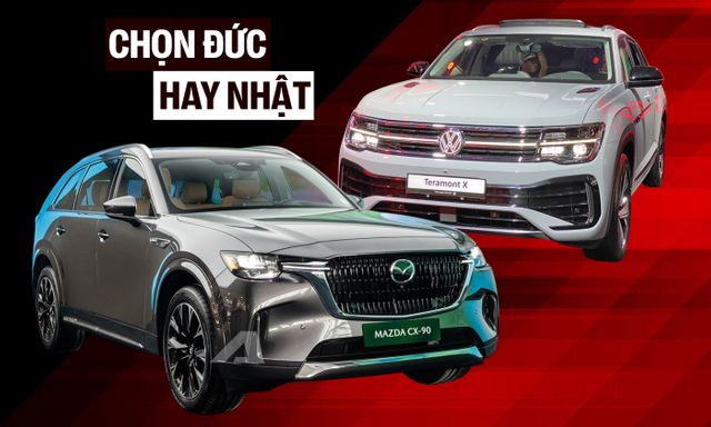 Gần 2 tỷ đồng chọn Mazda CX-90 hay Volkswagen Teramont X, bảng so sánh này cho thấy mẫu xe Nhật đang áp đảo về hàm lượng công nghệ