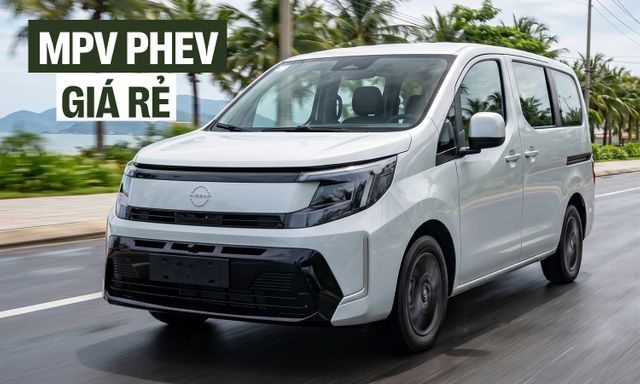 Nissan NV200 đời mới - MPV cửa lùa ngang cỡ Xpander lộ diện trên đường: Thiết kế góc cạnh hơn, PHEV chạy 180km không cần xăng, có ADAS