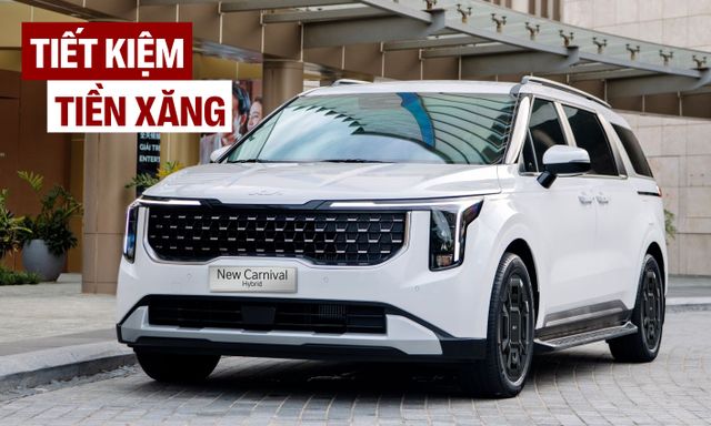 Kia Carnival thêm bản hybrid ‘giá rẻ’ tại Việt Nam: Thực tế còn 1,379 tỷ đồng, 8 chỗ ngồi, hợp dịch vụ với mức tiêu thụ xăng chỉ 4,8L/100km