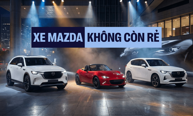 Mazda chuyển hướng cận sang: Bước tiến chiến lược hay tự loại mình khỏi số đông?