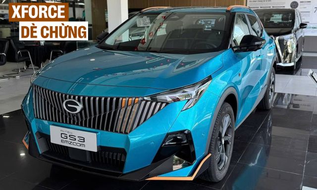 GAC GS3 Emzoom ồ ạt về đại lý tại Việt Nam với giá 639 triệu đồng, cạnh tranh Xforce bằng gói thể thao, nhiều tiện nghi xịn, ADAS cấp 2