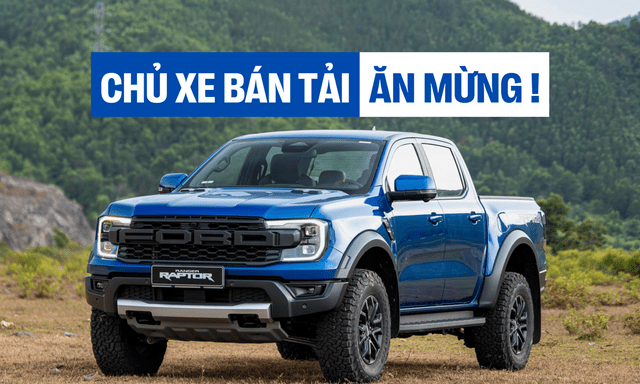 Tin vui cho chủ xe bán tải tại Việt Nam: Lưu thông như ô tô con, hiệu lực từ ngày 1/7