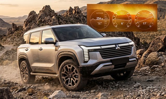 Mitsubishi Pajero đời mới lần đầu lộ chi tiết nội thất có điểm giống Destinator, Xforce, cận kề ngày ra mắt cạnh tranh Prado