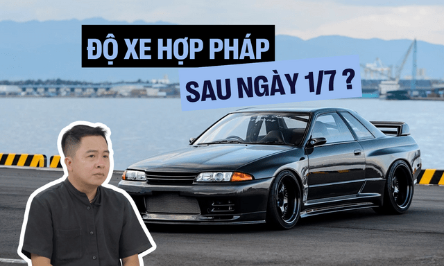 Độ xe thả ga sau 1/7: Cẩn thận ‘tiền mất, tật mang’ chỉ vì hiểu sai luật mới