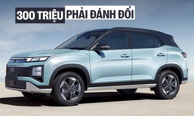 Hyundai Creta bản điện giá quy đổi từ hơn 300 triệu đồng: Chạy tới 510km/sạc, có ADAS cấp 2, tùy chọn thuê pin