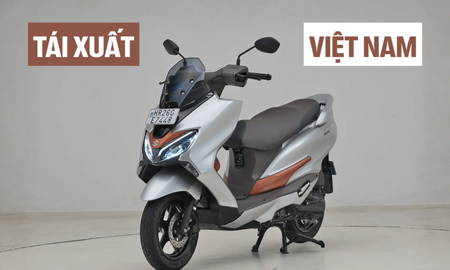 Xe tay ga Suzuki Burgman Street sắp quay trở lại Việt Nam, đối thủ của Honda Air Blade và Yamaha Freego