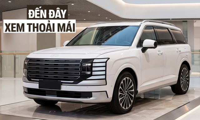 Đại lý báo Hyundai Palisade 2026 được công bố tại Việt Nam ngay tuần này và đây là nơi bạn có thể trực tiếp tới xem xe