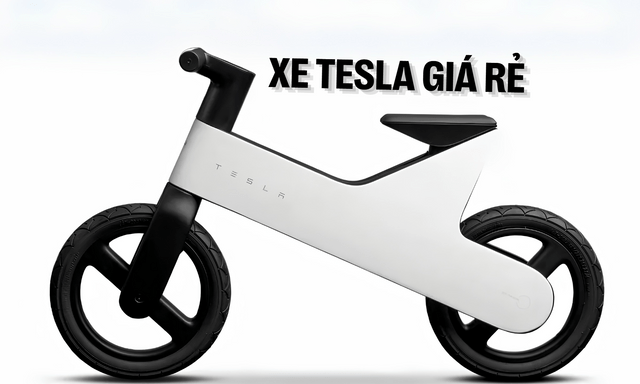 Mẫu xe Tesla rẻ nhất trình làng: 2 bánh, giành cho dân chơi nhí, giá chưa đến 6 triệu đồng