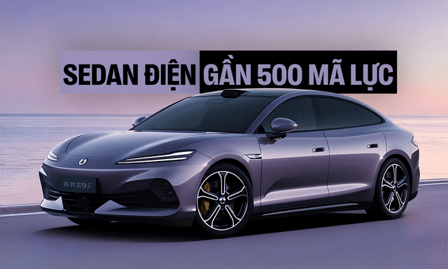 Denza Z9S lộ diện: Sedan thuần điện dài hơn 5 m, mạnh gần 500 mã lực, sạc đầy đi 920 km