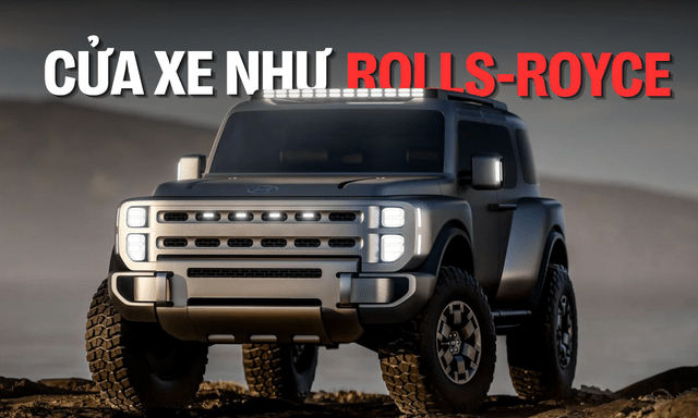 SUV mới của Hyundai lộ kiểu dáng đậm chất off-road: Cửa mở ngược như Rolls-Royce, lắp lốp đa địa hình, có sẵn giá nóc tiện dụng