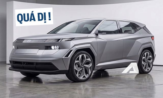 Hyundai Kona đời mới xuất hiện với nhiều đường nét thiết kế dị, nội thất cũng sẽ khác biệt hoàn toàn, thêm động cơ hybrid có V2L, AWD