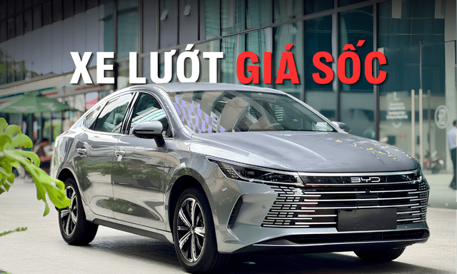 Đại lý BYD 'xả kho' xe lái thử: Lăn bánh chưa tới 4.000 km giảm hơn 100 triệu, sedan thể thao Seal còn 770 triệu nhưng khách chịu 'lỗ' 2 năm