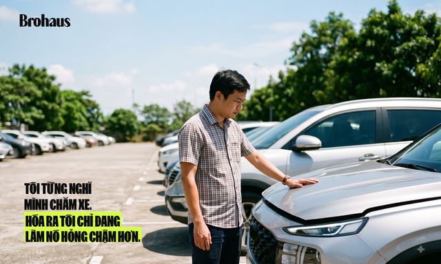 Tôi từng nghĩ mình chăm xe nhưng hóa ra chỉ đang làm nó hỏng chậm hơn một chút
