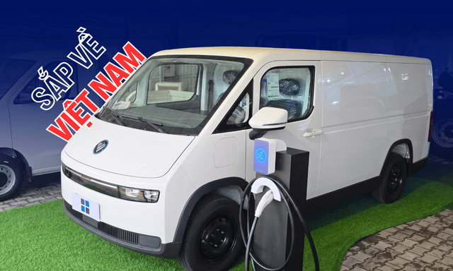 Xem trước Foton eView Connect sắp bán tại Việt Nam: Xe van điện mạnh gần 170 mã lực, sạc đầy đi 270 km, trang bị cần số như Mercedes