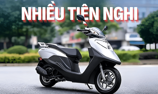 Honda SCR125 2026 ra mắt: Kiểu dạng gợi đến dòng xe Attila, dùng máy 125 cc giống 'ninja' Lead