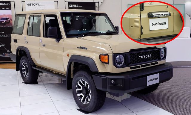 Nhiều chiếc Toyota Land Cruiser bị bịt kín đèn hậu ‘zin’ từ khi xuất xưởng, lý do đến từ… lốp dự phòng 