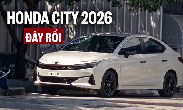 Honda City 2026 lộ diện không che trong nhà máy ở Việt Nam: Thiết kế mới long lanh hơn hẳn, dễ có màn lớn, phanh điện tử, cạnh tranh Vios