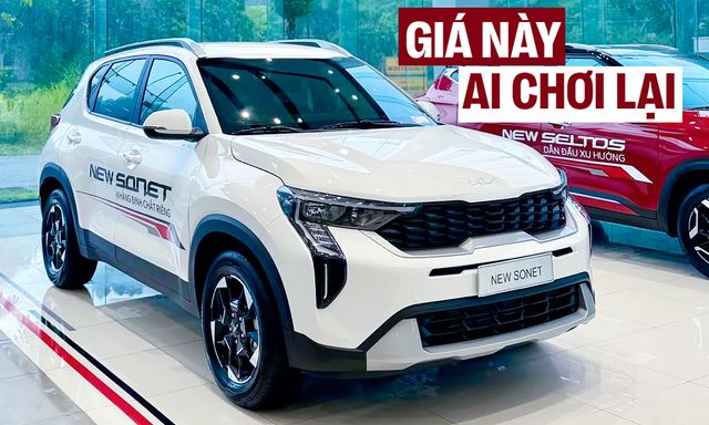 Kia Sonet giảm giá kỷ lục tại Việt Nam: Niêm yết còn từ 450 triệu đồng, rẻ nhất phân khúc, tăng áp lực cho Fronx