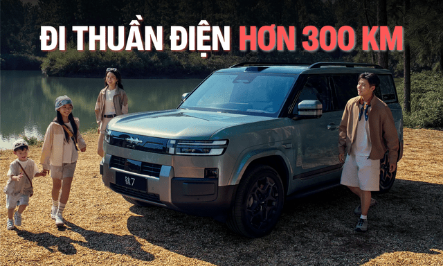 BYD Ti7 sắp ra mắt Việt Nam thêm phiên bản mới: Bản hybrid chạy thuần điện hơn 300 km, dùng máy 1.5L mạnh gần 500 mã lực