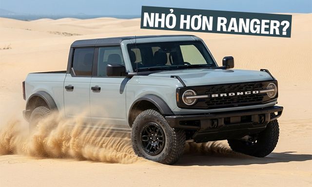 Ford rục rịch làm bán tải mới dùng nền tảng Bronco, liệu có dẫm chân Ranger?