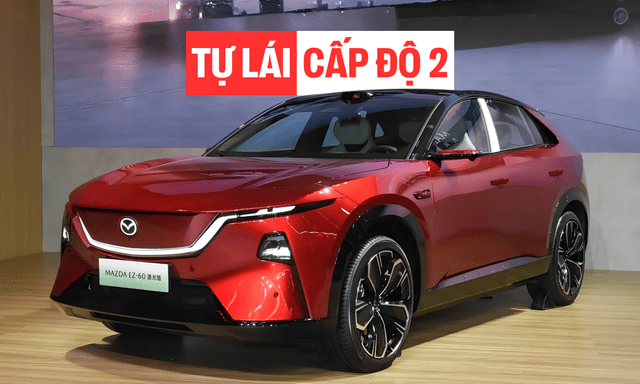 Mazda CX-6e 2026 nâng cấp hệ thống LiDAR cực đỉnh, hoạt động đến 130 km/h, có bản EV lẫn EREV