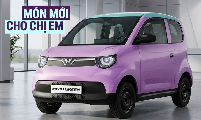 VinFast Minio Green có nhận diện mới: Đổi logo, phối màu sành điệu, thêm một trang bị mà nhà có trẻ em cần